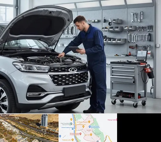 تعمیرگاه چری در خیابان نیایش شیراز