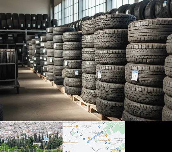 فروش لاستیک دست دوم در محلاتی شیراز