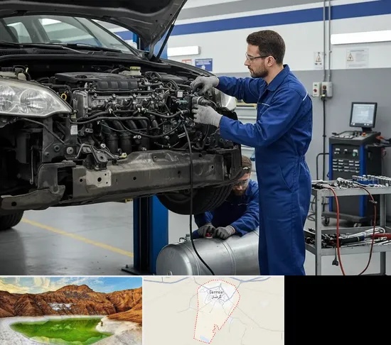 گازسوز کردن خودرو در گرمسار