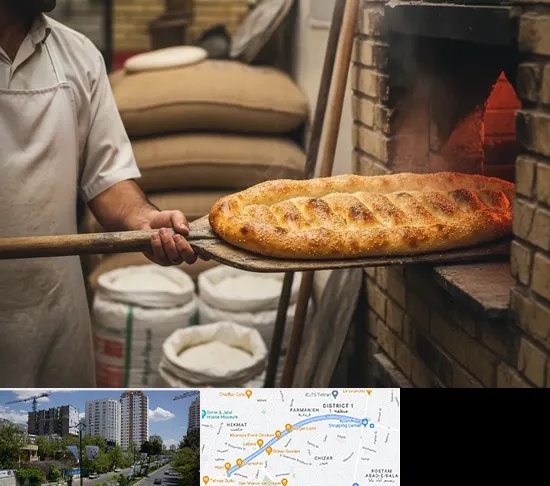 نانوایی بربری در اندرزگو