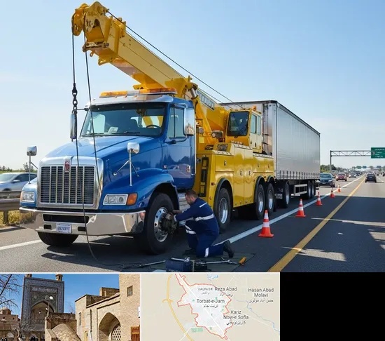 امداد خودرو ماشین سنگین در تربت جام