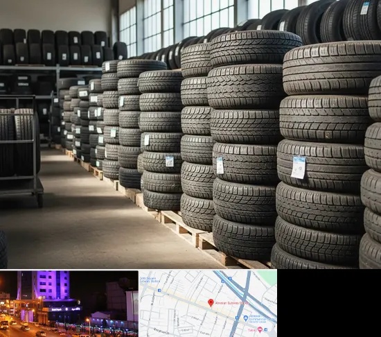 فروش لاستیک دست دوم در آبرسان تبریز