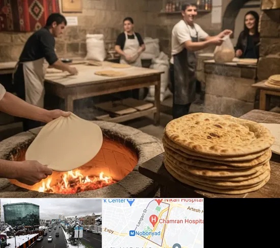 نانوایی لواش در اقدسیه