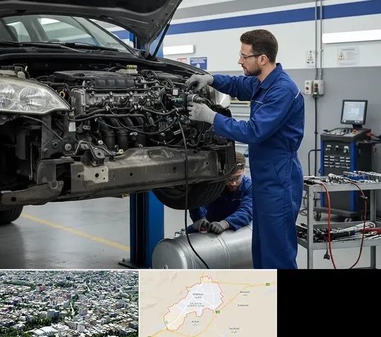 گازسوز کردن خودرو در شاهرود