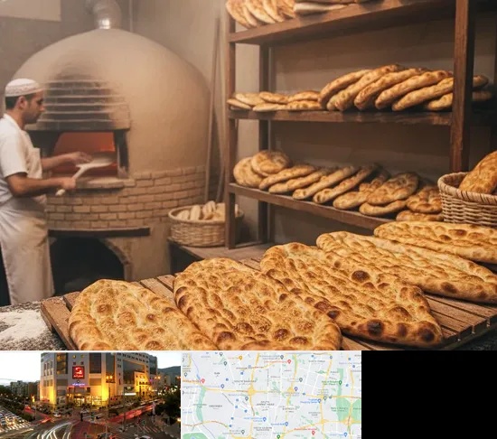 نانوایی در جنت آباد تهران