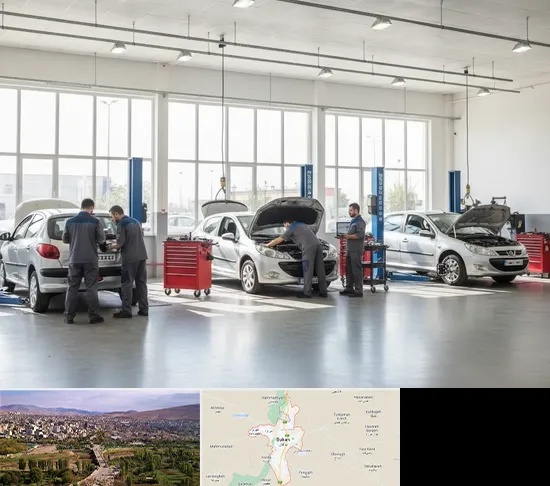تعمیرگاه پژو در بوکان