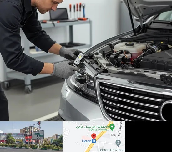 هدلایت خودرو در هروی