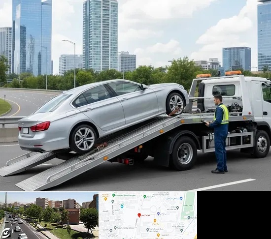 خودروبر در شهرک آزمایش