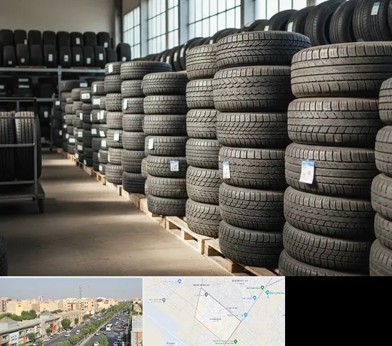 فروش لاستیک دست دوم در کیانمهر کرج