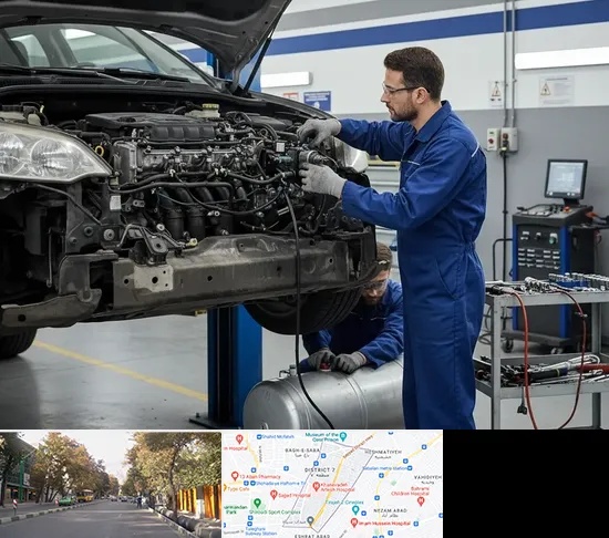 گازسوز کردن خودرو در شریعتی