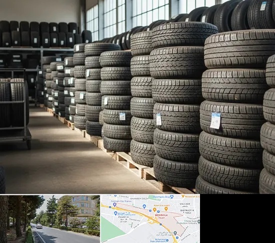 فروش لاستیک دست دوم در مهرویلا کرج