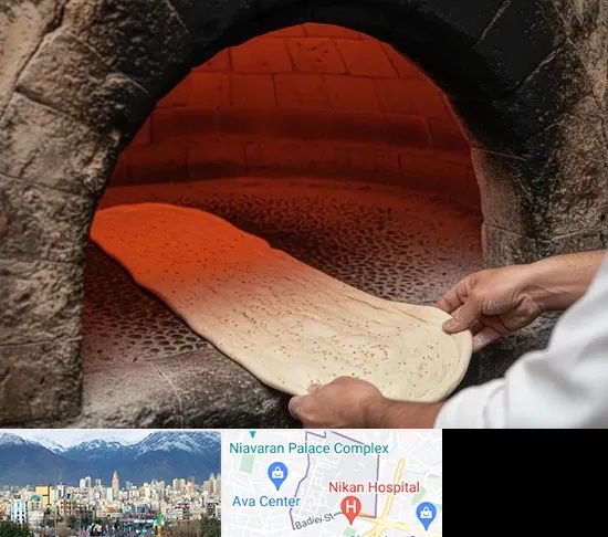 نانوایی سنگکی در آجودانیه