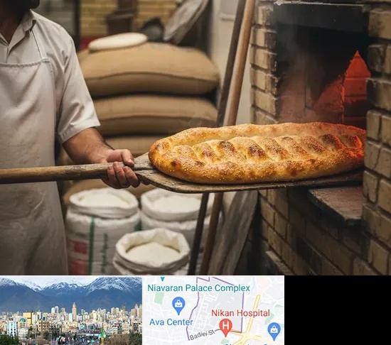 نانوایی بربری در آجودانیه