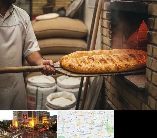 نانوایی بربری در جنت آباد تهران