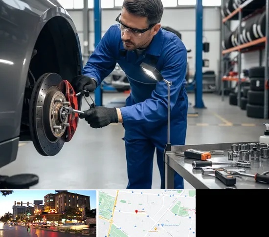 تعمیر ترمز خودرو در بلوار سجاد مشهد