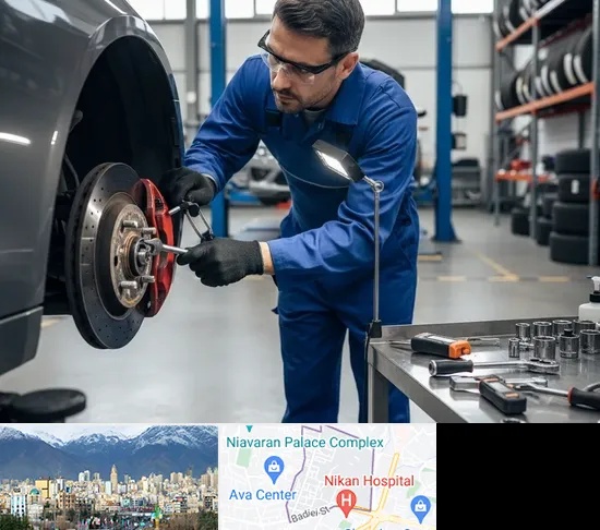 تعمیر ترمز خودرو در آجودانیه