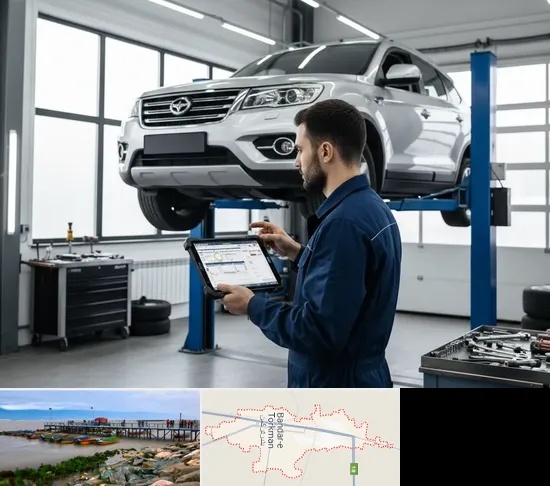 تعمیرگاه هایما در بندر ترکمن