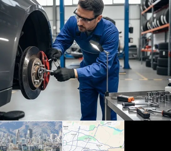 تعمیر ترمز خودرو در شمال شرق تهران