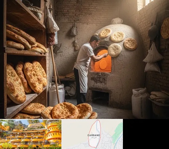 نانوایی تافتون در دربند