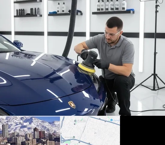 احیای رنگ خودرو در ازگل