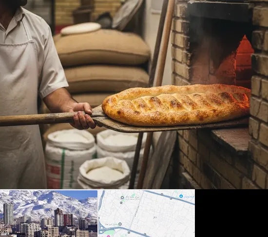 نانوایی بربری در ازگل