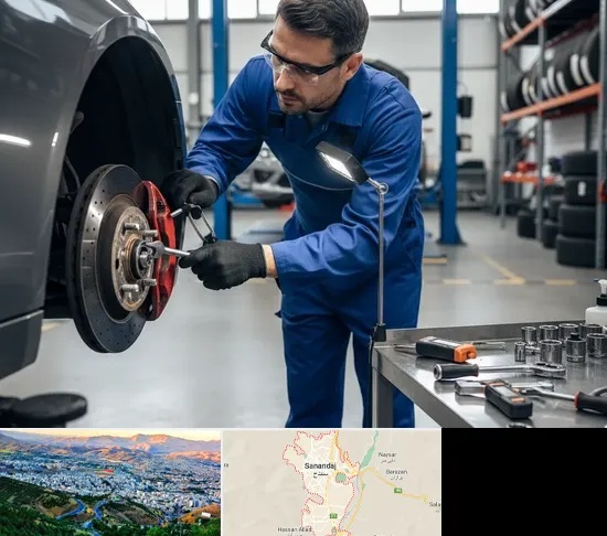 تعمیر ترمز خودرو در سنندج