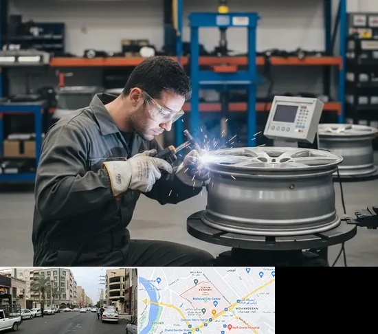 تعمیر رینگ در زیتون کارمندی اهواز