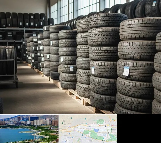فروش لاستیک دست دوم در منطقه 22 تهران