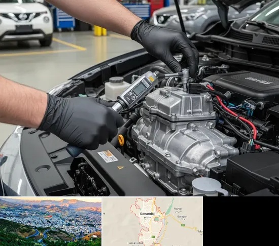 تعمیرگاه نیسان در سنندج