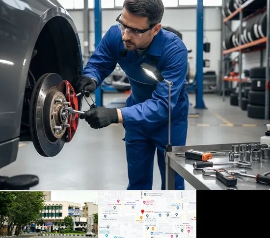 تعمیر ترمز خودرو در طالقانی