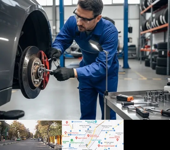 تعمیر ترمز خودرو در شریعتی