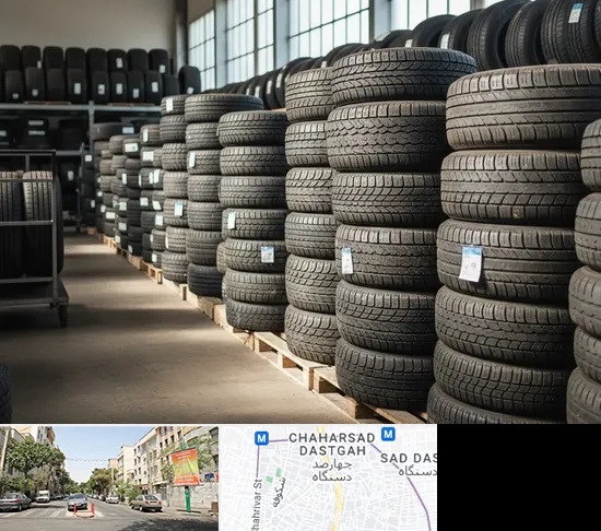 فروش لاستیک دست دوم در چهارصد دستگاه