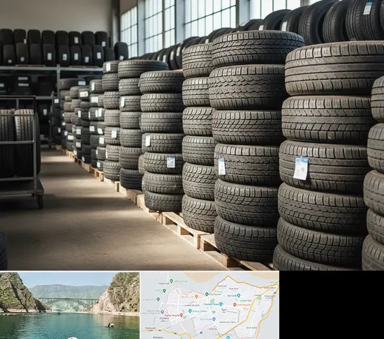 فروش لاستیک دست دوم در ایلام