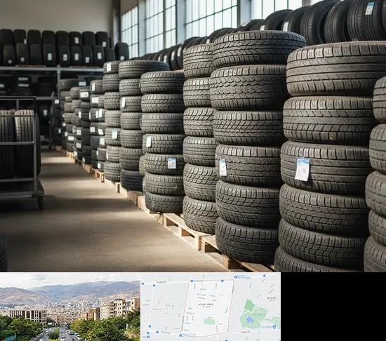 فروش لاستیک دست دوم در خانی آباد