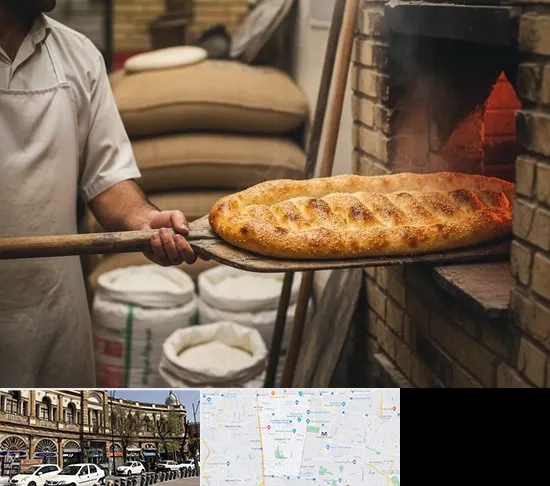 نانوایی بربری در منطقه 11 تهران