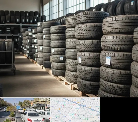 فروش لاستیک دست دوم در مفتح مشهد