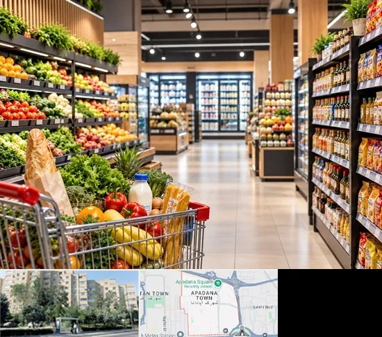 سوپرمارکت و هایپرمارکت در آپادانا