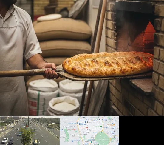 نانوایی بربری در منطقه 17 تهران