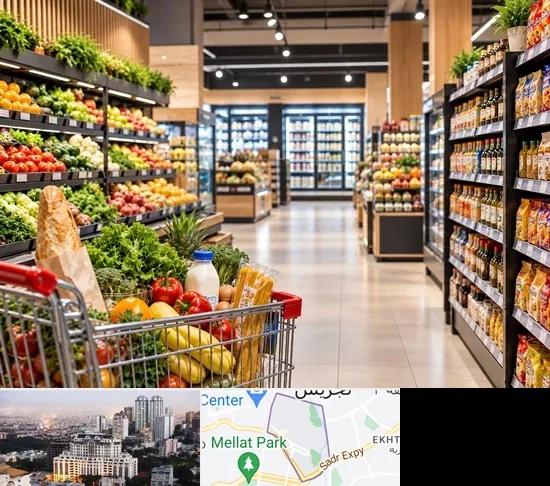 سوپرمارکت و هایپرمارکت در الهیه