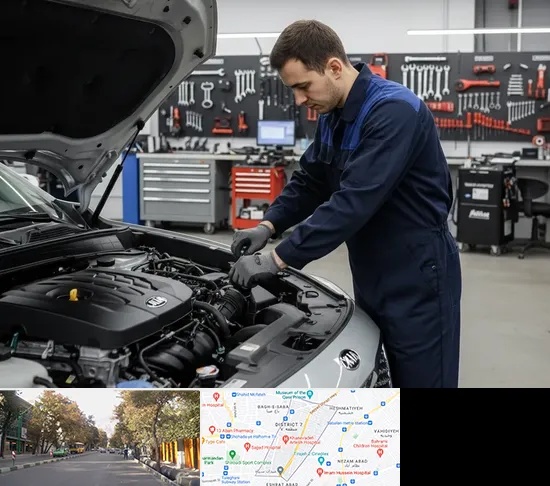 تعمیرگاه کیا در شریعتی