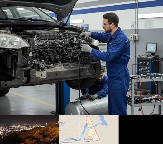 گازسوز کردن خودرو در میناب