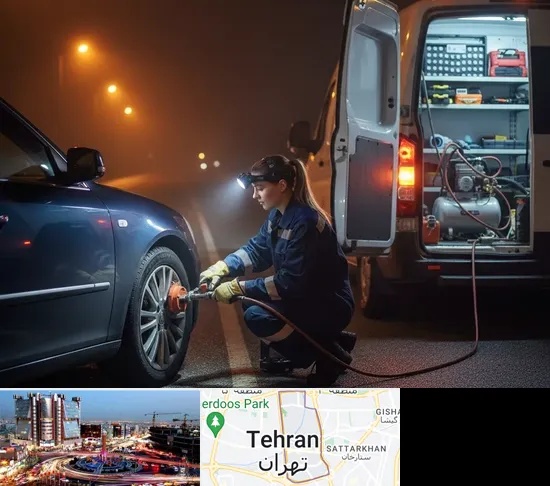 آپاراتی سیار در صادقیه