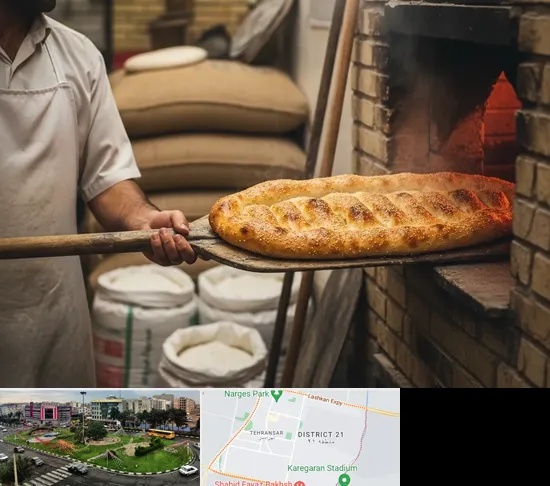 نانوایی بربری در تهرانسر