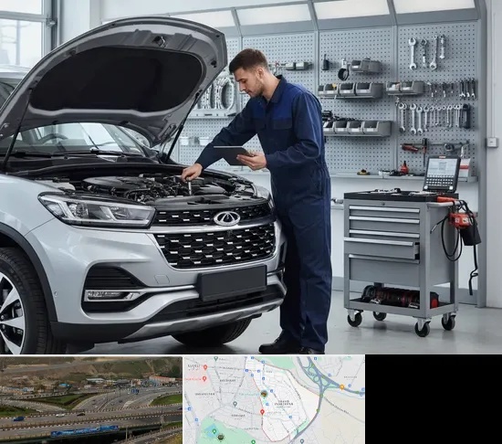 تعمیرگاه چری در یاغچیان تبریز