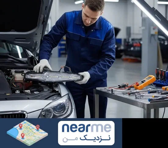 فروشگاه لامپ خودرو در نزدیک من