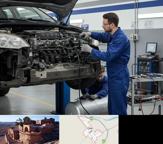 گازسوز کردن خودرو در قائن
