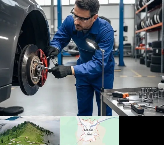 تعمیر ترمز خودرو در ماسال