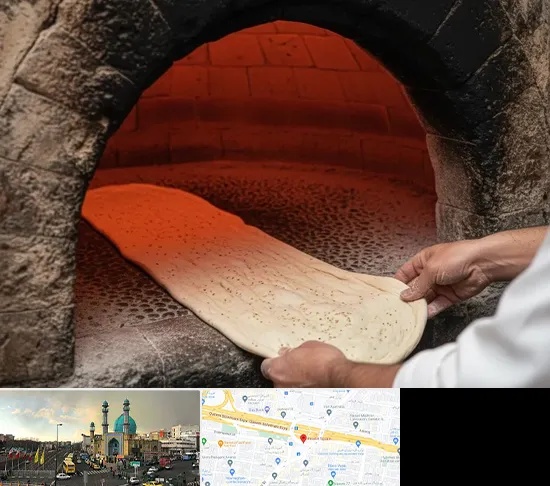 نانوایی سنگکی در رسالت