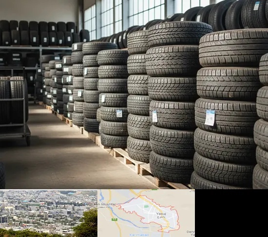 فروش لاستیک دست دوم در یاسوج