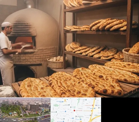 نانوایی در آیت الله کاشانی